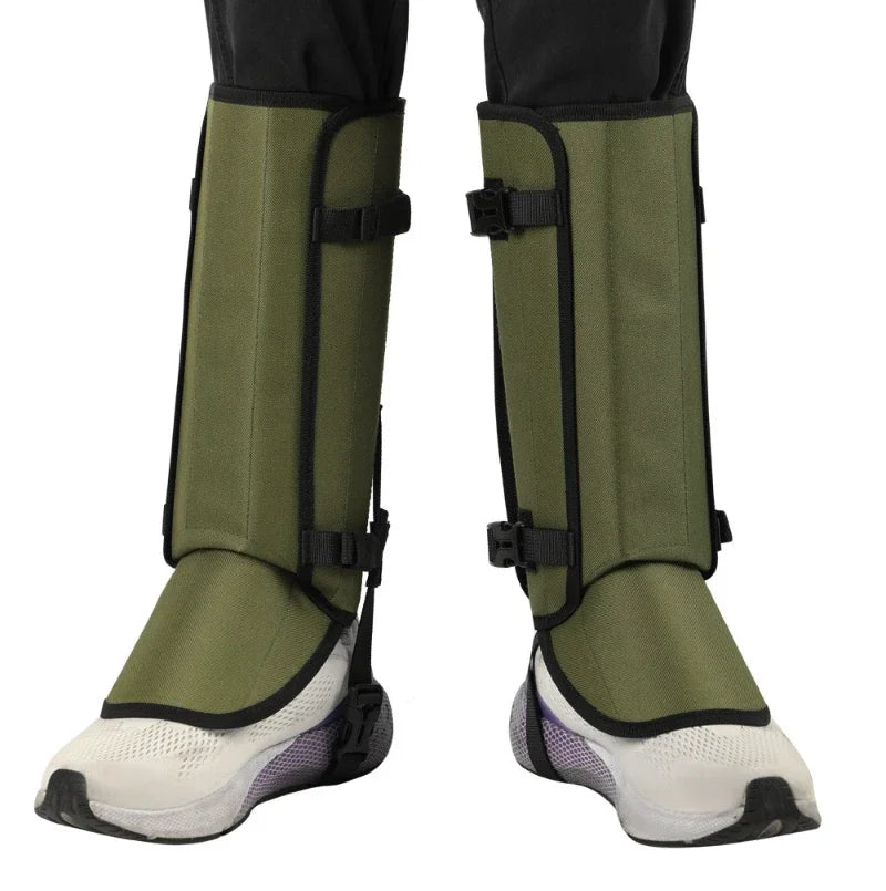 Mountain Climbing Camping Knee Protectors Snow And Mud Resistant Shoe Covers for Hiking Gaiters Outdoor Anti-Snake Bite
