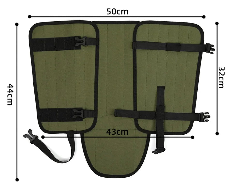 Mountain Climbing Camping Knee Protectors Snow And Mud Resistant Shoe Covers for Hiking Gaiters Outdoor Anti-Snake Bite